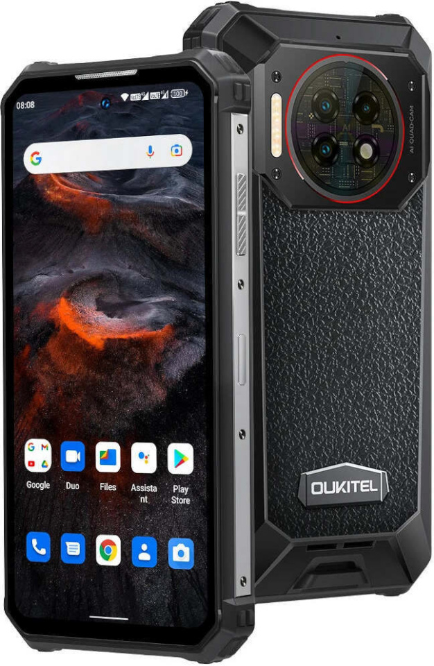 Oukitel mobiiltelefon WP19 Pro, 256/24GB, must