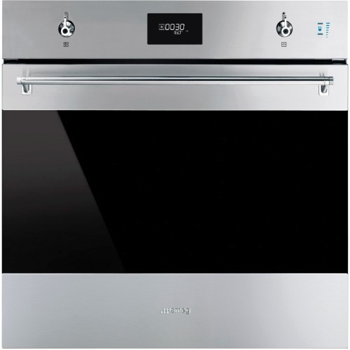 SMEG integreeritav ahi SOP6301S2X Classic, A+, 68L, pürolüüs, auruprogramm, roostevaba teras