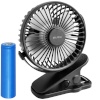Blow ventilaator Desk fan with clip 10cm USB+battery must