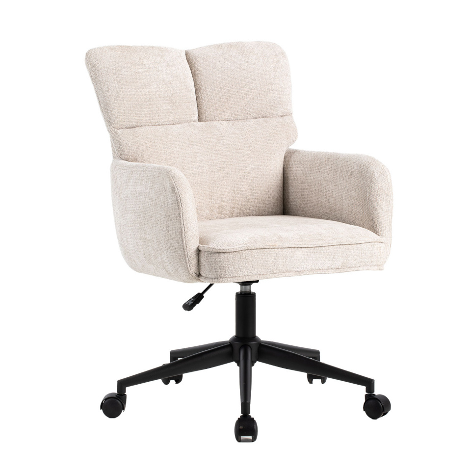 H4Y töötool Lorena, 59x62x86-93cm, valge