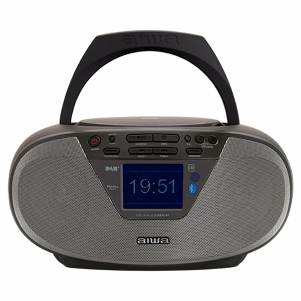 Aiwa Raadio-CD-MP3-mängija BBTU500DAB/BK must FM