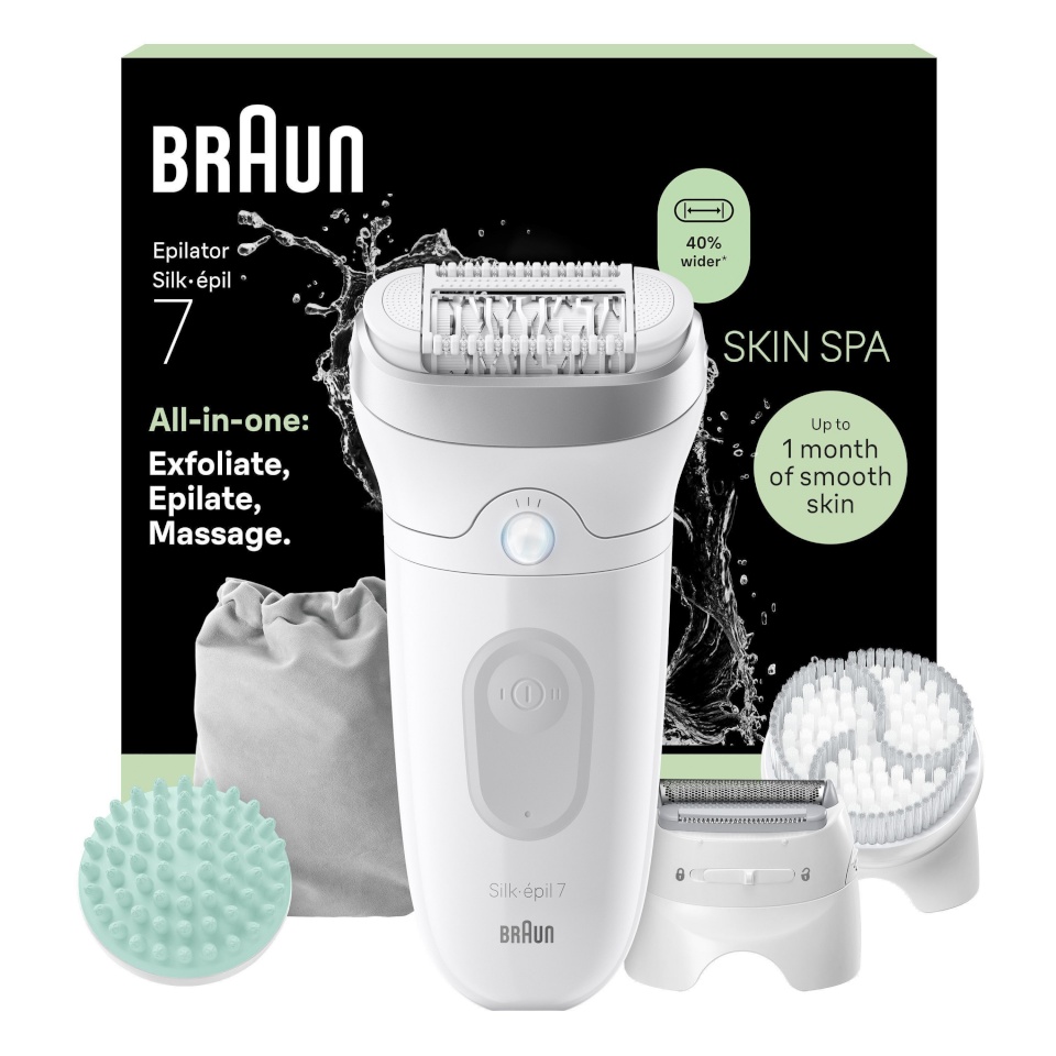 Braun Silk·épil 7 7-081 SkinSpa, Wet & Dry epilaator