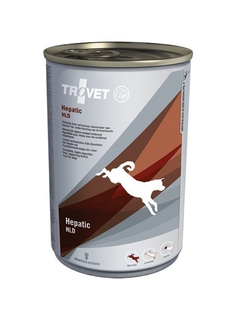 Trovet koeratoit Hepatic HLD Chicken, 400g