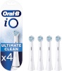 Braun hambahari Oral-B | iO Ultimate Clean | Toothbrush Replacement Heads | Heads | täiskasvanutele | 4tk | valge