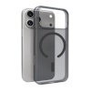 Puro Daylight Magsafe Compatible Silicone Case for iPhone 17 Pro - Translucent Black must / iPhone 17 Pro
