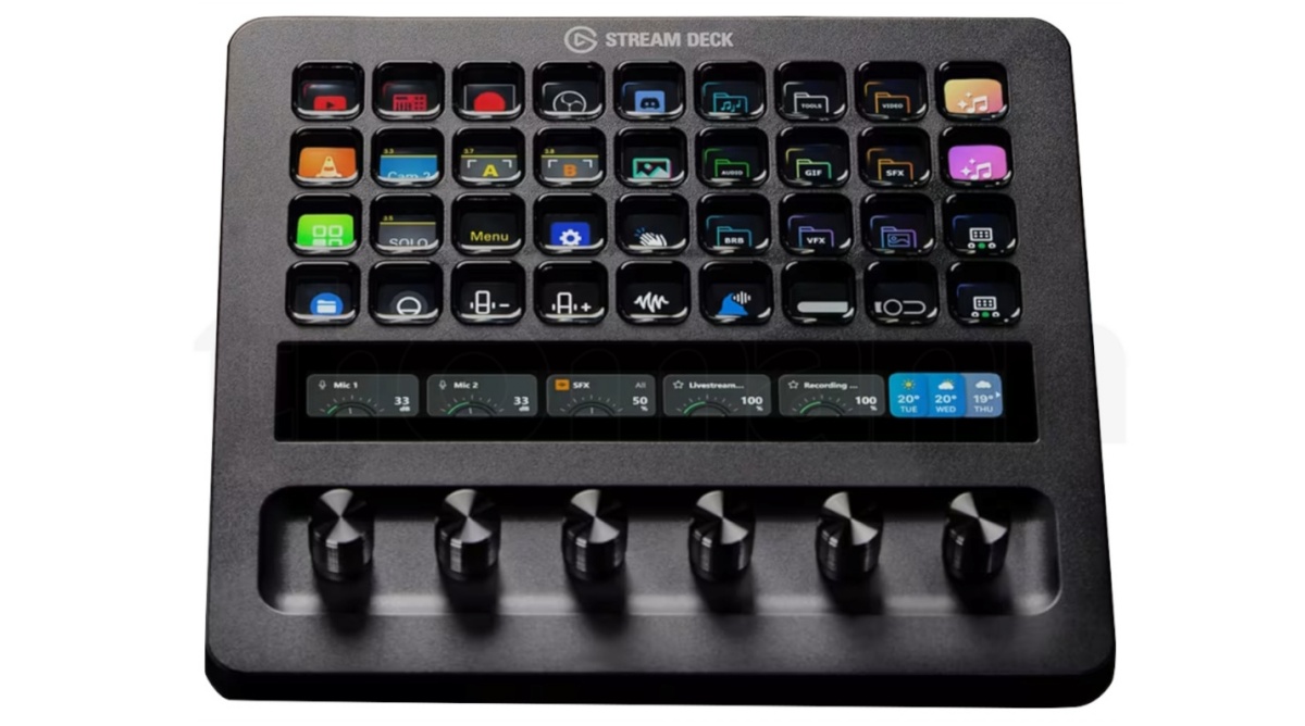 Elgato Stream Deck+ XL | Multi-touch controller | must