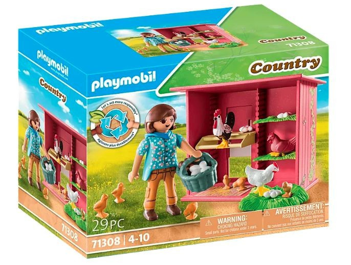 Playmobil klotsid komplekt Country 71308 Kury with pisklętami