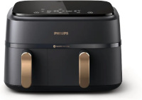 Philips kuumaõhufritüür NA352/00 Series 3000 Dual Basket Airfryer, must