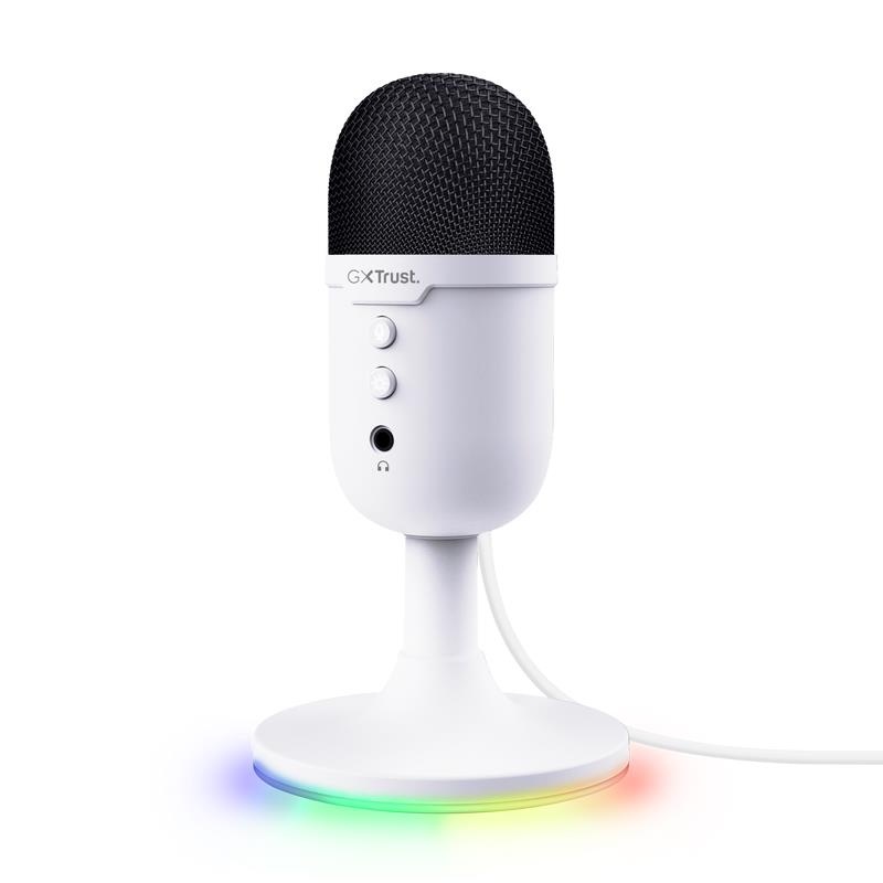 Trust mikrofon Microphone Gxt234w Yunix USB/valge 25374