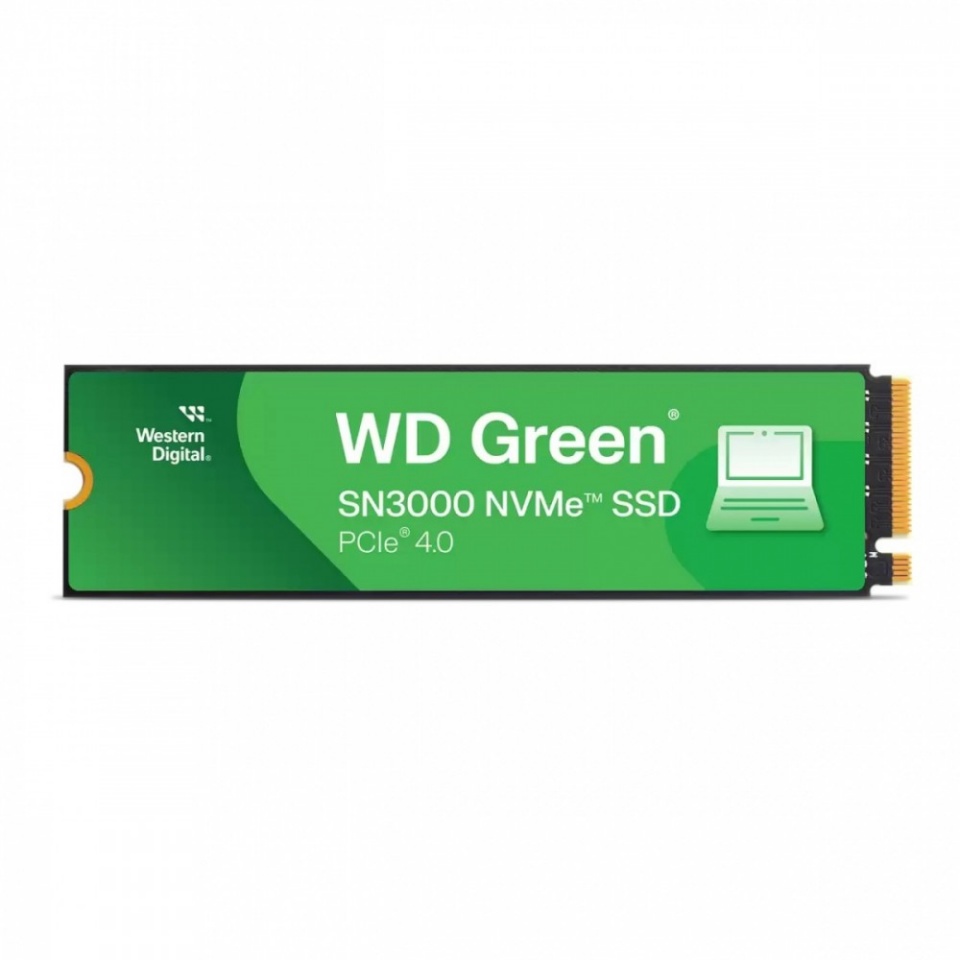 WD kõvaketas SSD roheline 500GB M.2 2280 SN3000 NVMe PCIE4.0
