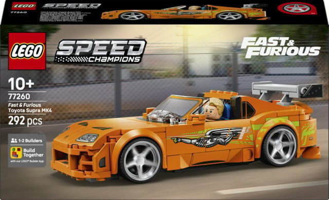 LEGO klotsid Speed Champions 77260 - Kiired ja vihased Toyota Supra MK4