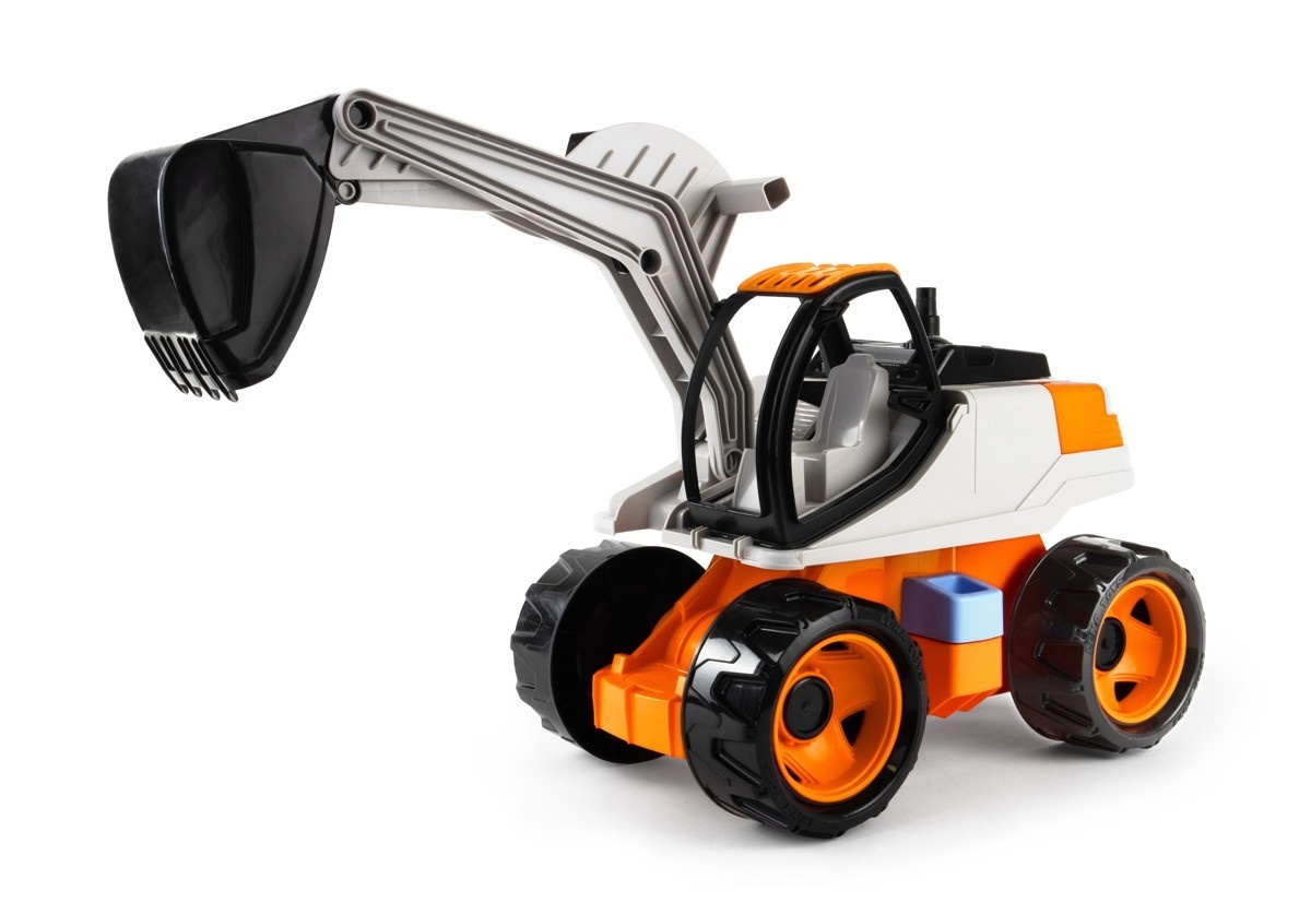 Lena LEN-02146 mänguauto Giga Trucks Excavator 63cm open box