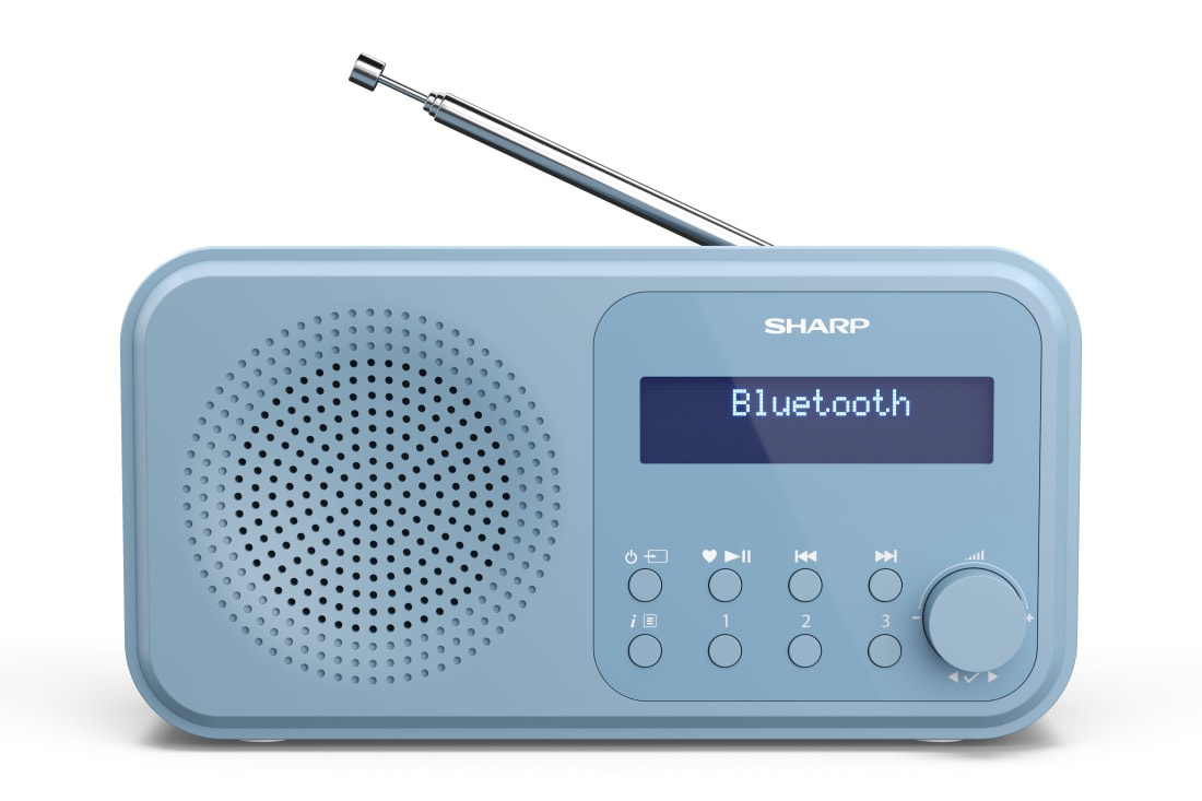 Sharp kõlar | Tokyo Digital Radio | DR-P420(BL) | Bluetooth | Wireless connection | Portable | sinine