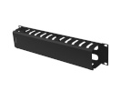 Lanberg Cable organizer 19 inches 2U with type A cover must