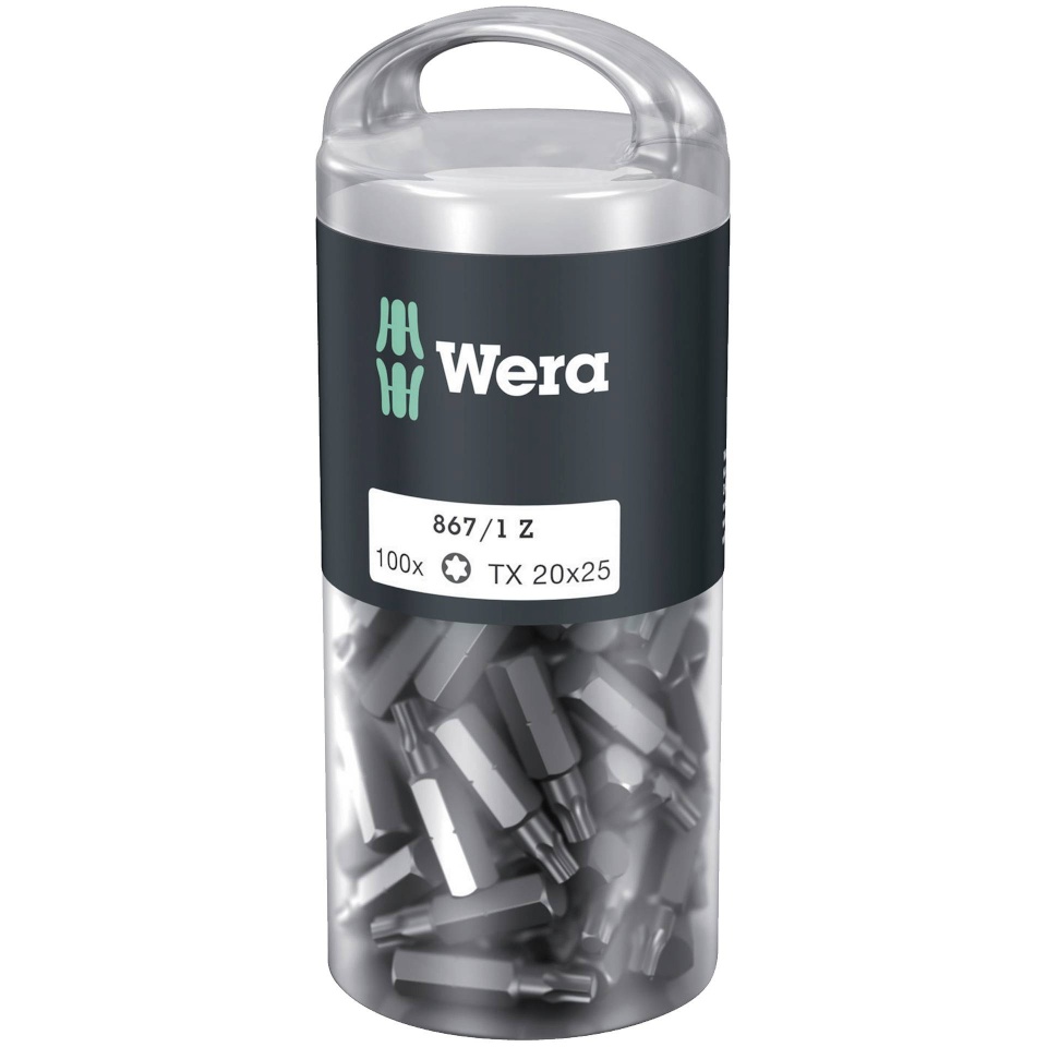 Wera kruvikeerajate komplekt 867/1 TORX DIY 100