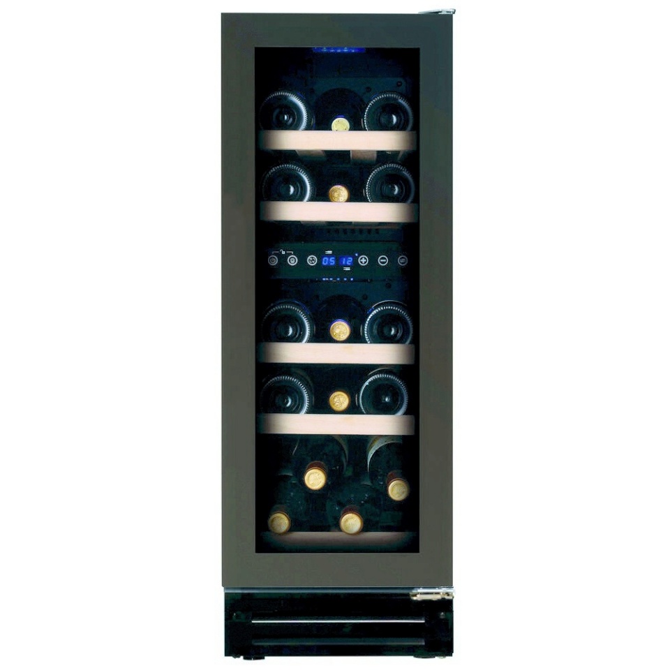Dunavox veinikülmik DAUF-17.58DBH Wine Cabinet,  must