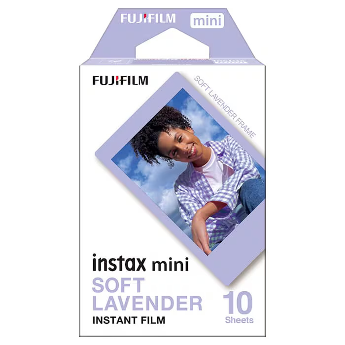 Fujifilm fotopaber Instax Mini Soft Lavender, 10-pakk
