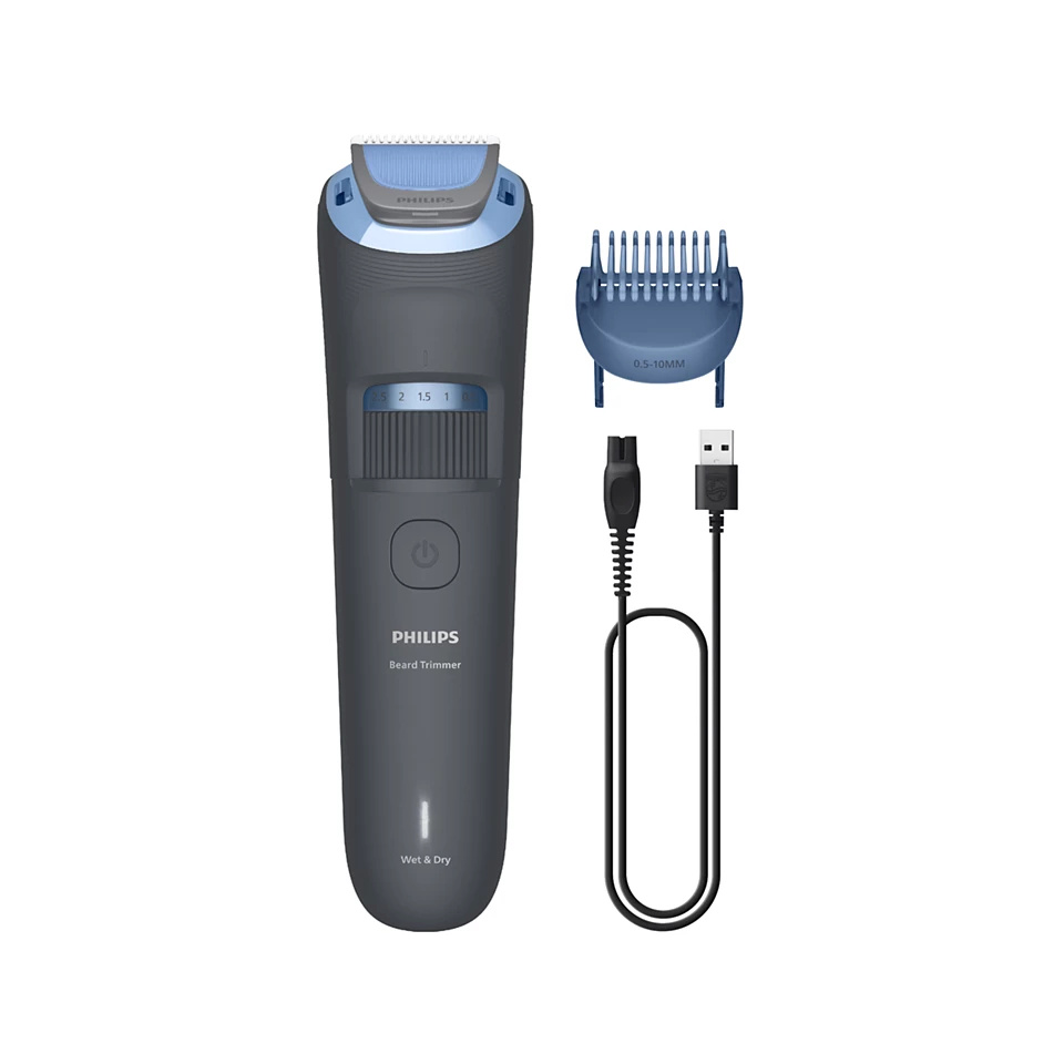 Philips habemepiiraja BT3617/15 Series 3000 Beard Trimmer, hall