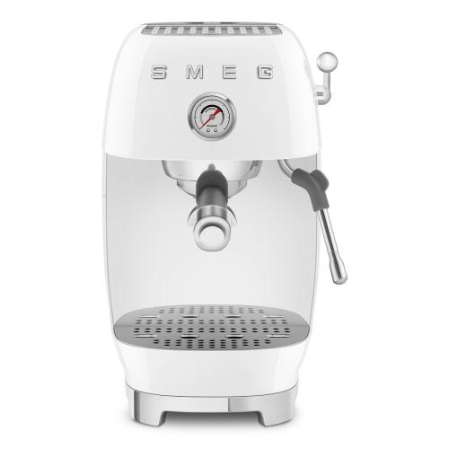 SMEG espressomasin ECF03WHEU 50`ndate stiil, valge