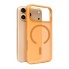 Puro Daylight Magsafe Compatible Silicone Case for iPhone 17 Pro - Translucent Orange oranž / iPhone 17 Pro