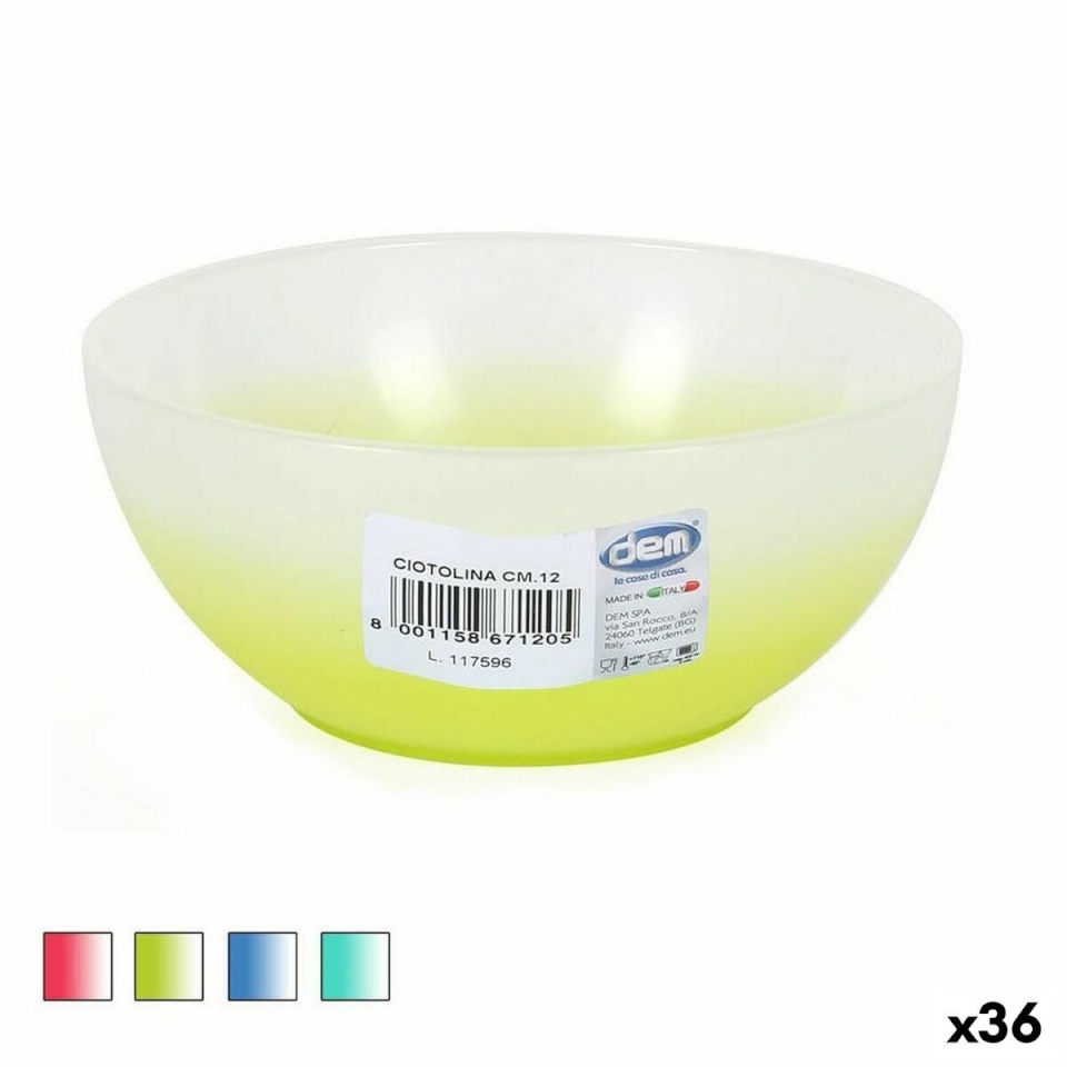 Dem kauss Cristalway Plastmass 300ml ø 12x5cm (36tk)