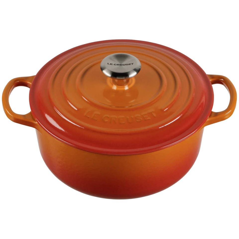 Le Creuset ahjunõu Signature Roaster, 20cm, oranž
