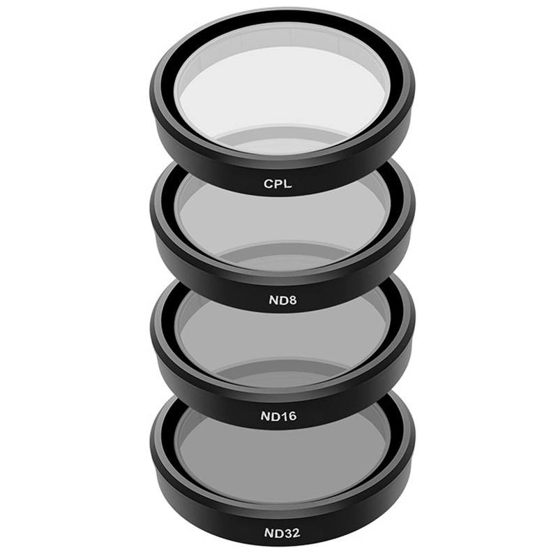 Telesin Set of 4 CPL/ND8/ND16/ND32 filters for DJI Osmo Action 3 / 4 / 5