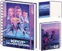 Kids Euroswan A5 spiral notebook K-POP Demon Hunters