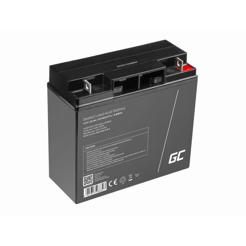 Green Cell patarei AGM VRLA 12V 22Ah
