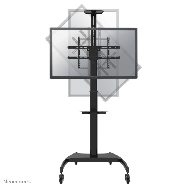 Neomounts by Newstar põrandakinnitus PLASMA-M1900E Mobile Flat Screen Floor Stand, must