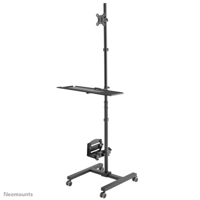 Neomounts by Newstar põrandakinnitus FPMA-MOBILE1700 Monitor Acc Mobile Workstation, must