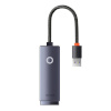 Baseus adapter Lite Series, USB to RJ45, 1000Mbps, hall