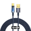 Baseus kaabel Explorer USB -> USB-C 100W 2m, sinine