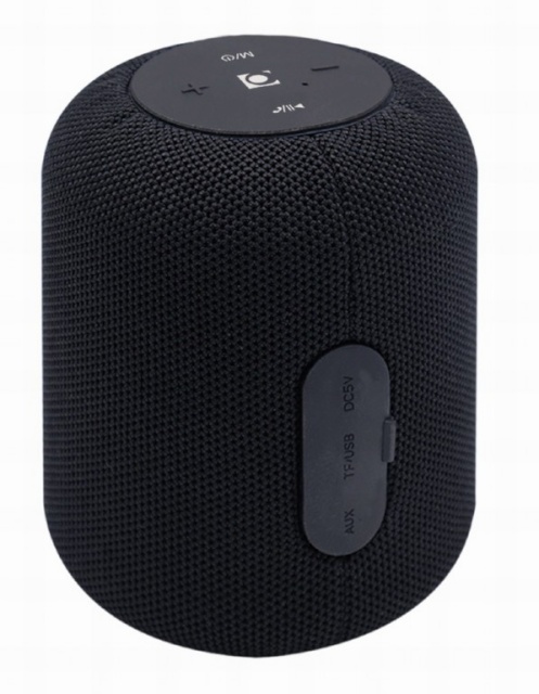 Gembird kõlar SPK-BT-15-BK Portable Bluetooth Speaker, must
