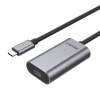 Unitek adapter "UNITEK U305A Unitek Cable USB-C 3.1 Active Extension, 5m, M/F; U305A"