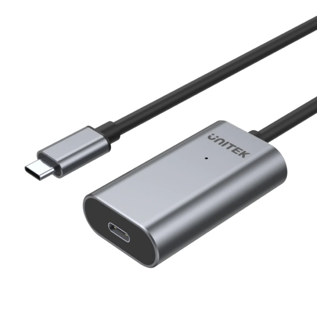 Unitek adapter "UNITEK U305A Unitek Cable USB-C 3.1 Active Extension, 5m, M/F; U305A"