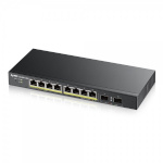 Zyxel switch GS1900-8HP v3, PoE, Managed L2 Gigabit Ethernet, must