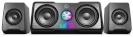 Rebeltec kõlarid Rock Multimedia 2.1, RGB, must