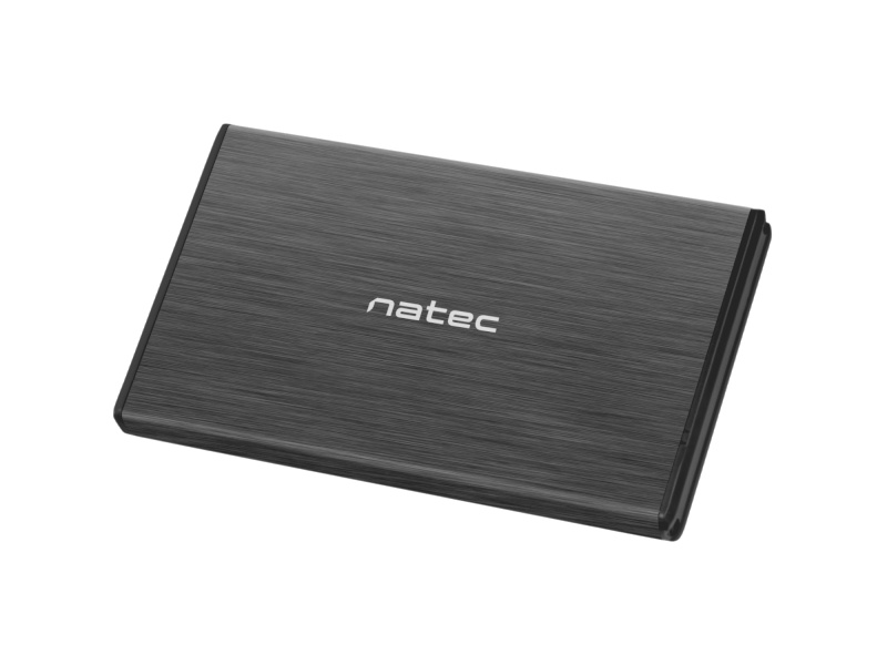 NATEC kõvaketta kest (väline) RHINO 2.5" External HDD Enclosure USB 2.0, must