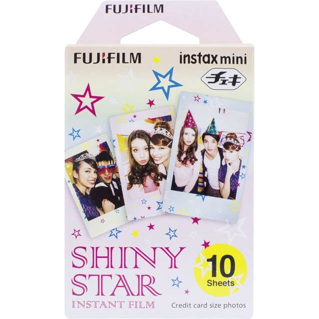 Fujifilm fotopaber Instax Mini Shiny Star, 10-pakk