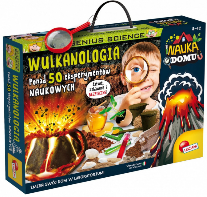 Lisciani teaduskatsed Scientific Learning in House - volcanology