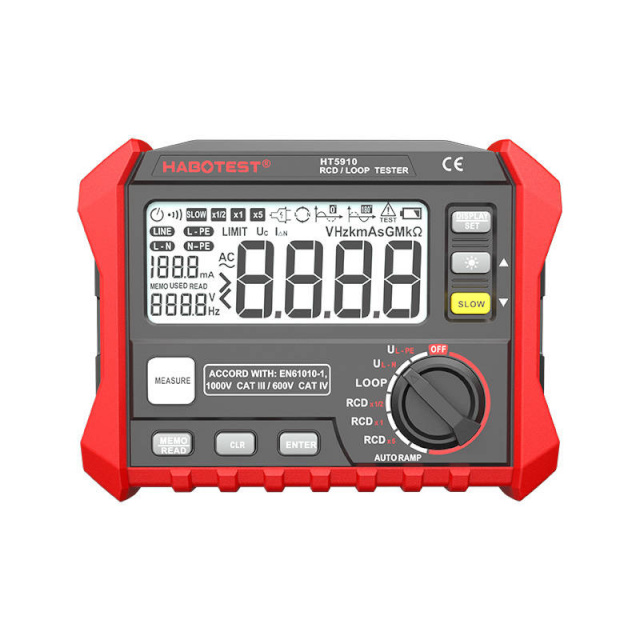 Habotest tester HT5910 digitaalne Earth Resistance Tester