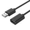 Unitek USB pikendus Y-C450GBK, USB A(M) to USB A(F), 2m, must
