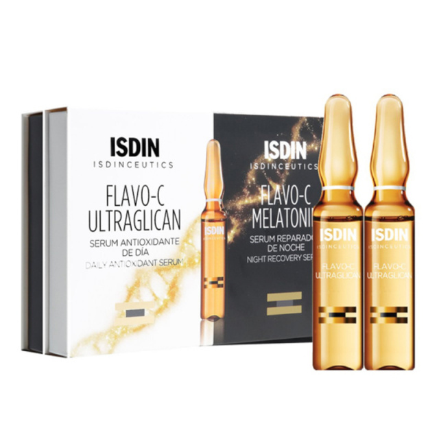 Isdin Antioksüdantseerum Melatonin + Ultraglican Isdinceutics C (20tk) 20 Tükid, osad