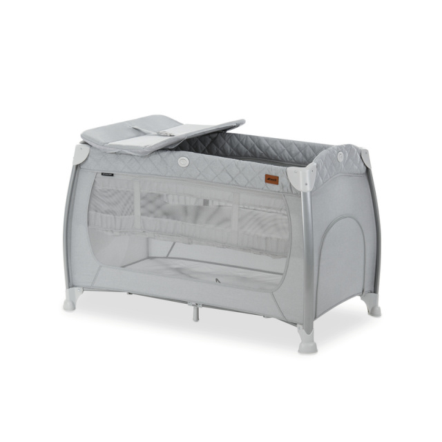Hauck reisivoodi Play N Relax Center, Quilted Grey, 600115