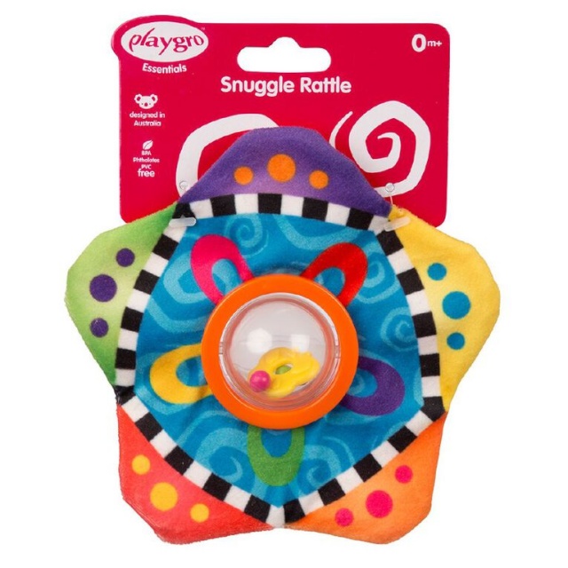 Playgro kõristi Snuggle Rattle, 187241