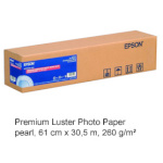 Epson fotopaber Premium Luster, 24", 61cm x 30,5m, 260g/m2, 1 rull