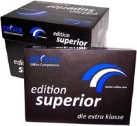 Diverse koopiapaber EDITION SUPERIOR, DIN A4, 80g, 500lk