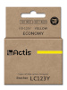 Actis tindikassett KB-123Y, Ink for Brother(LC123Y/LC121Y), Standard, 10ml, kollane