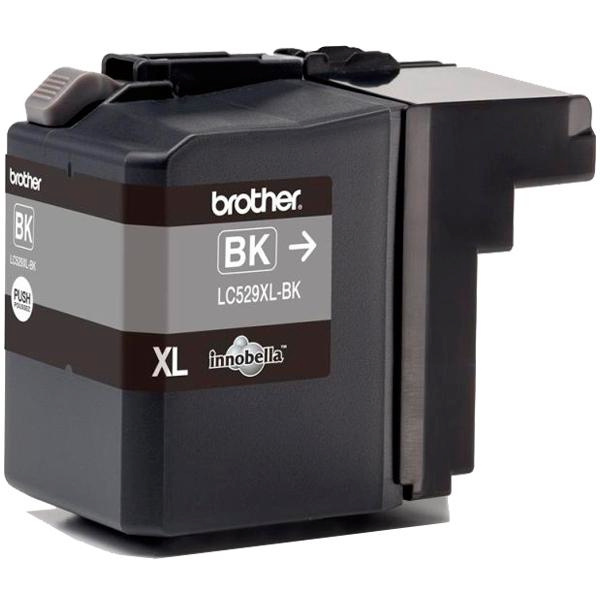 Brother tindikassett LC529XL-BK, Ink cartridge, Original, Extra High Yield, must